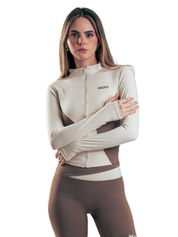 SUETER BITONO FIT HERO BEIGE