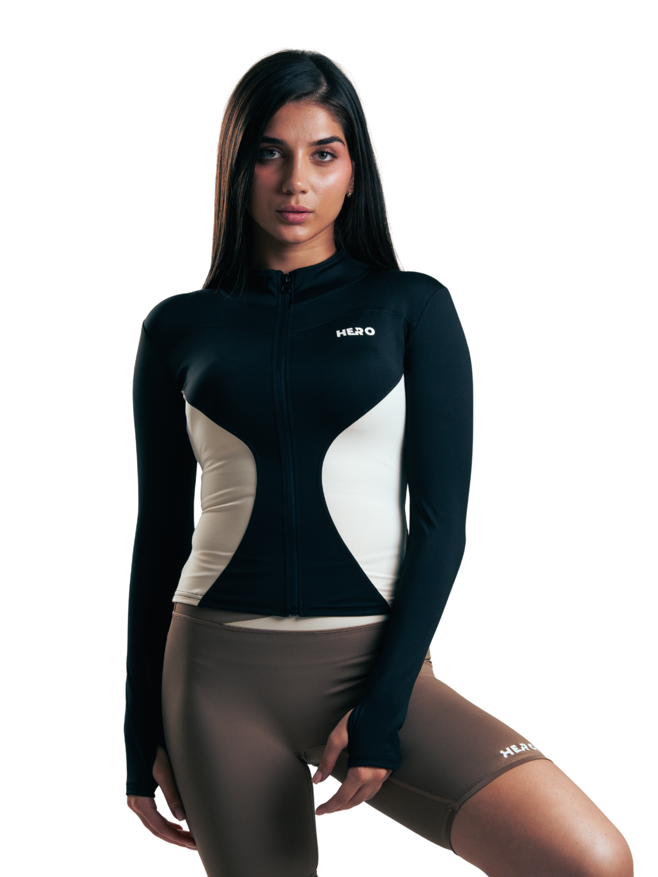 SUETER BITONO FIT HERO NEGRO