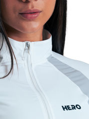 SUETER COMPRESION HERO UV BLANCO