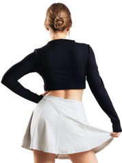 CROP TOP FIT PRO HERO NEGRO