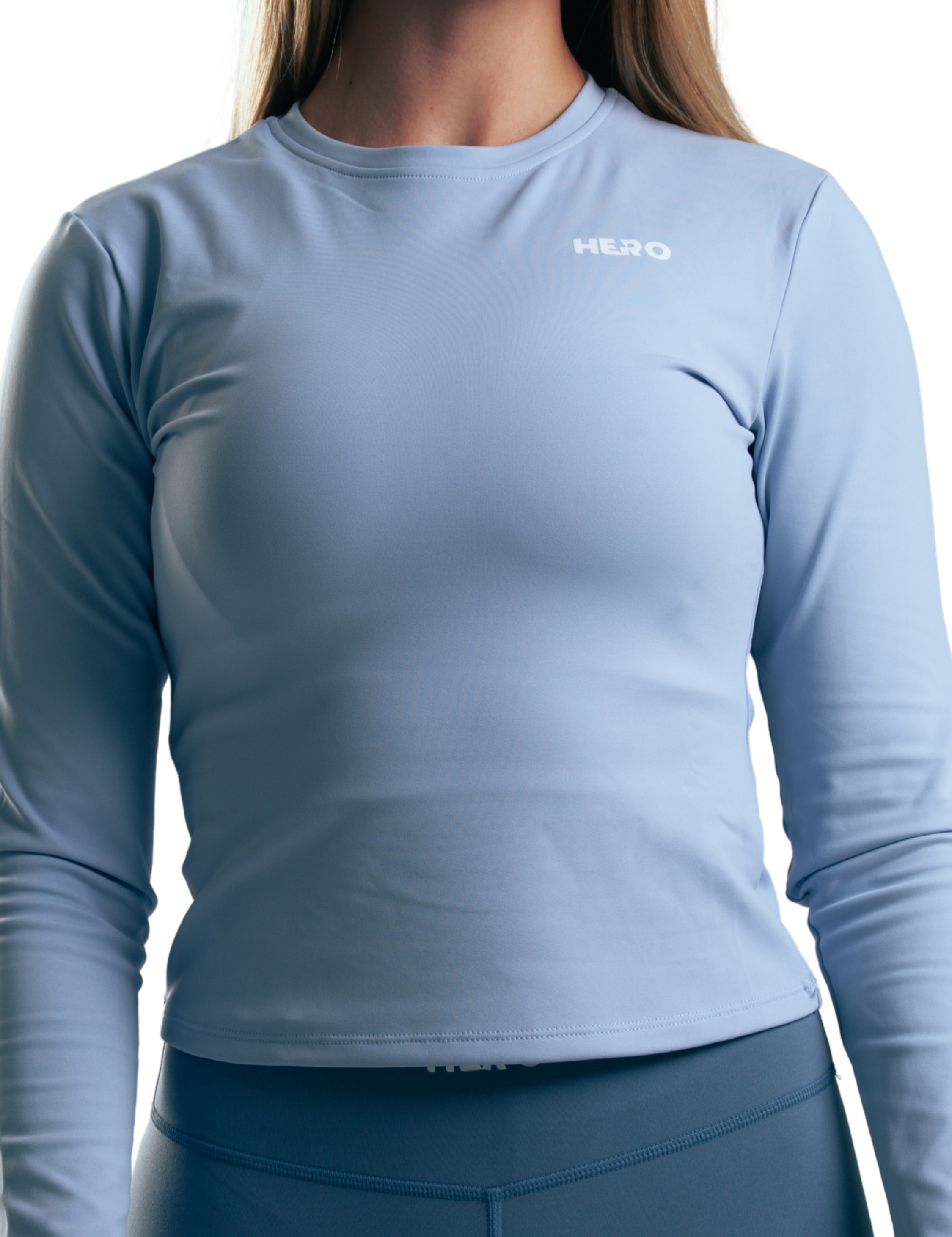 SUETER LS THUMB HERO AZUL BEBE