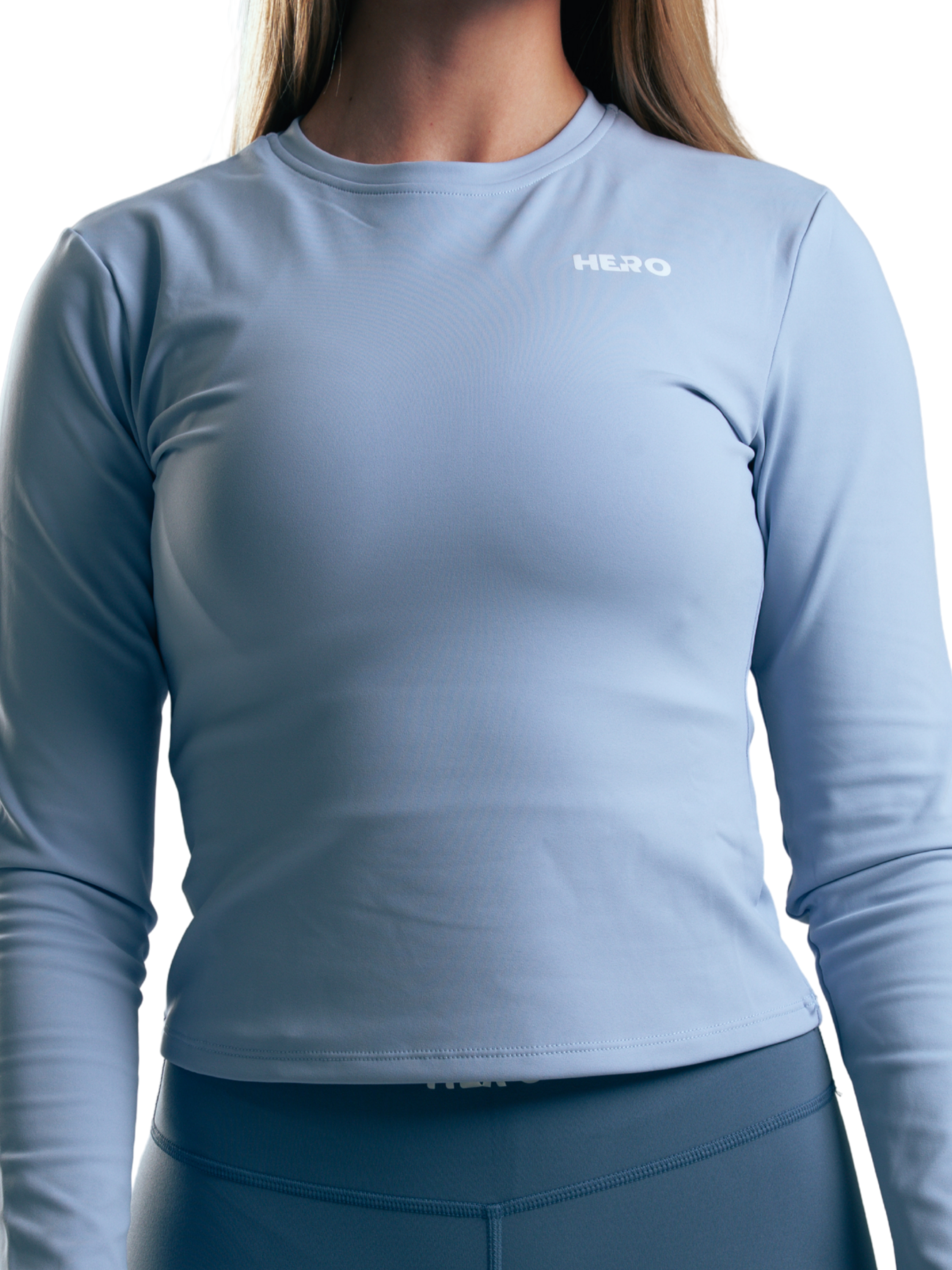 SUETER LS THUMB HERO AZUL BEBE