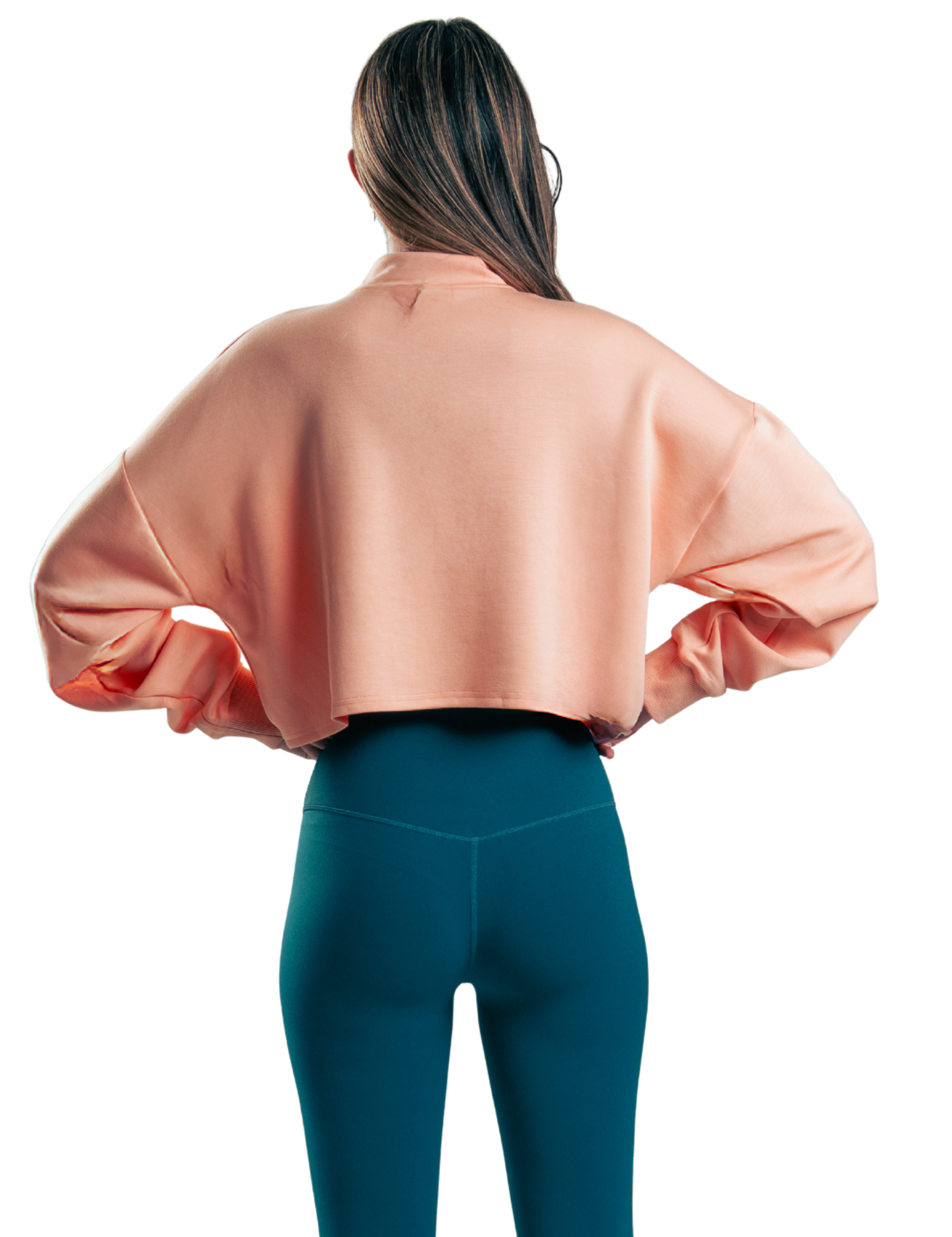 SUETER OVERSIZE FIT HERO DURAZNO