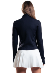 SUETER VELVET CROP HERO NEGRO