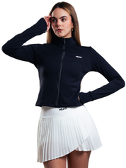 SUETER VELVET CROP HERO NEGRO