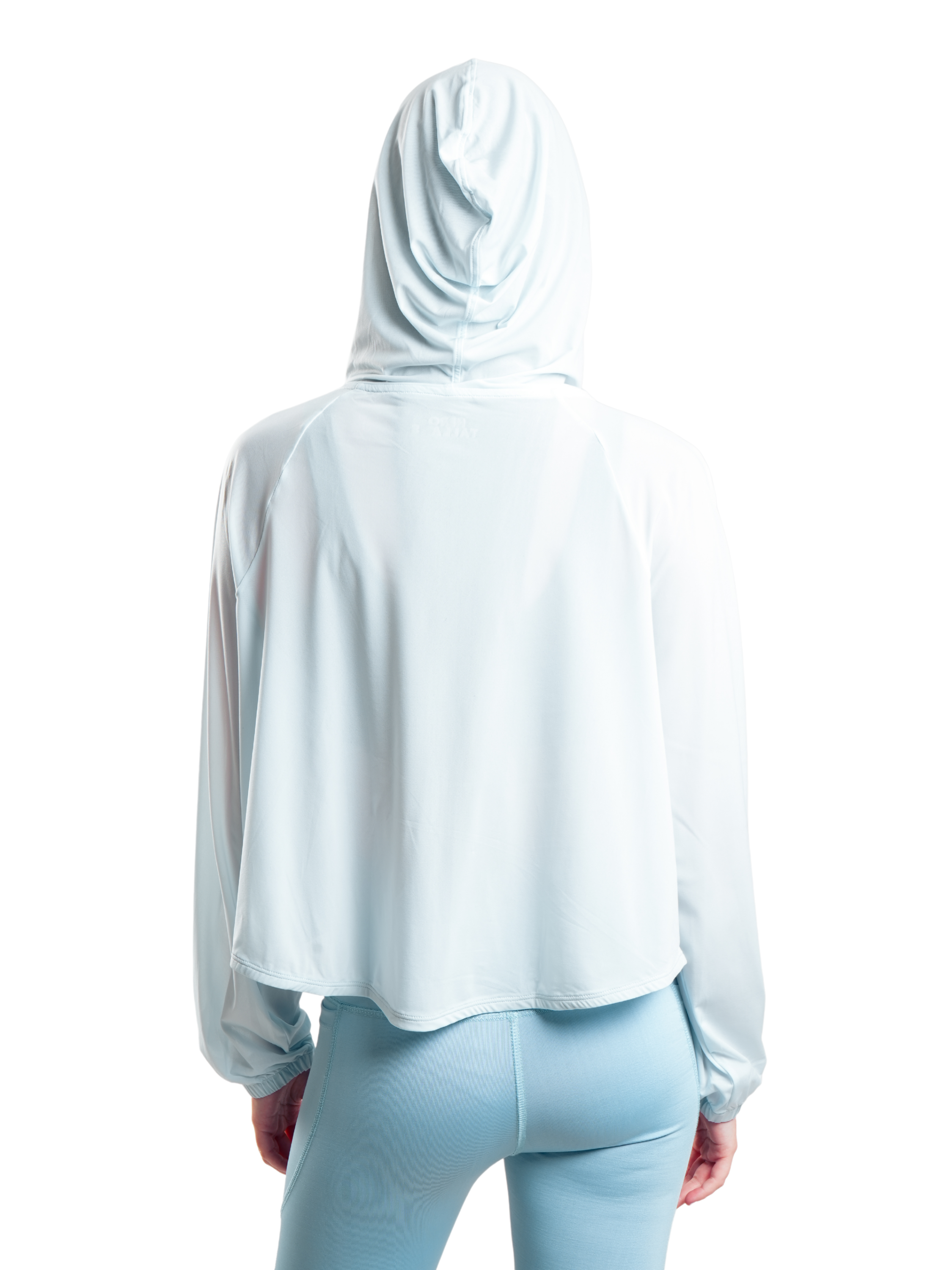 SUETER TRANSPARENTE LIGERO CON CAPUCHA HERO
