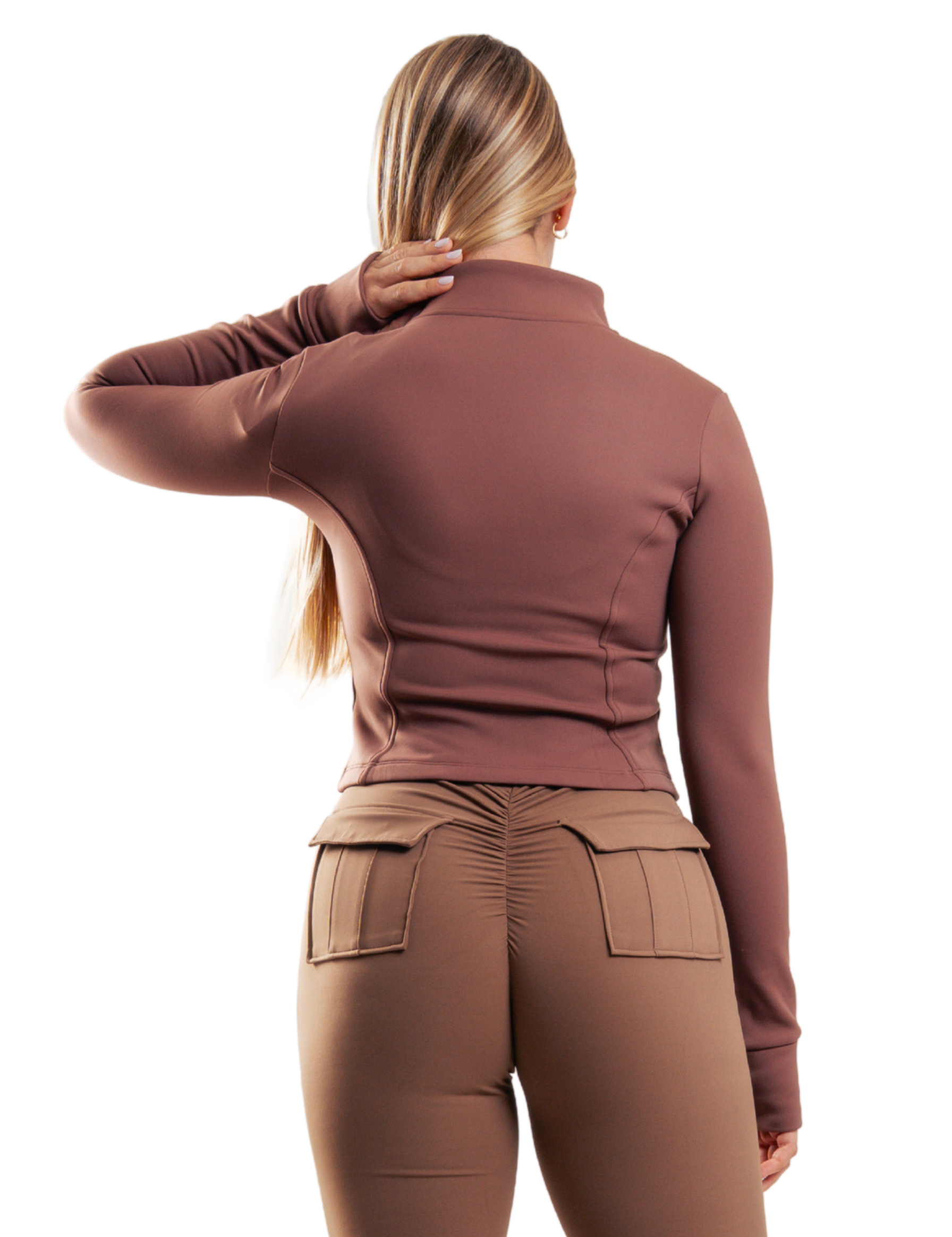 SUETER ZIP CLOUD HERO MARRON