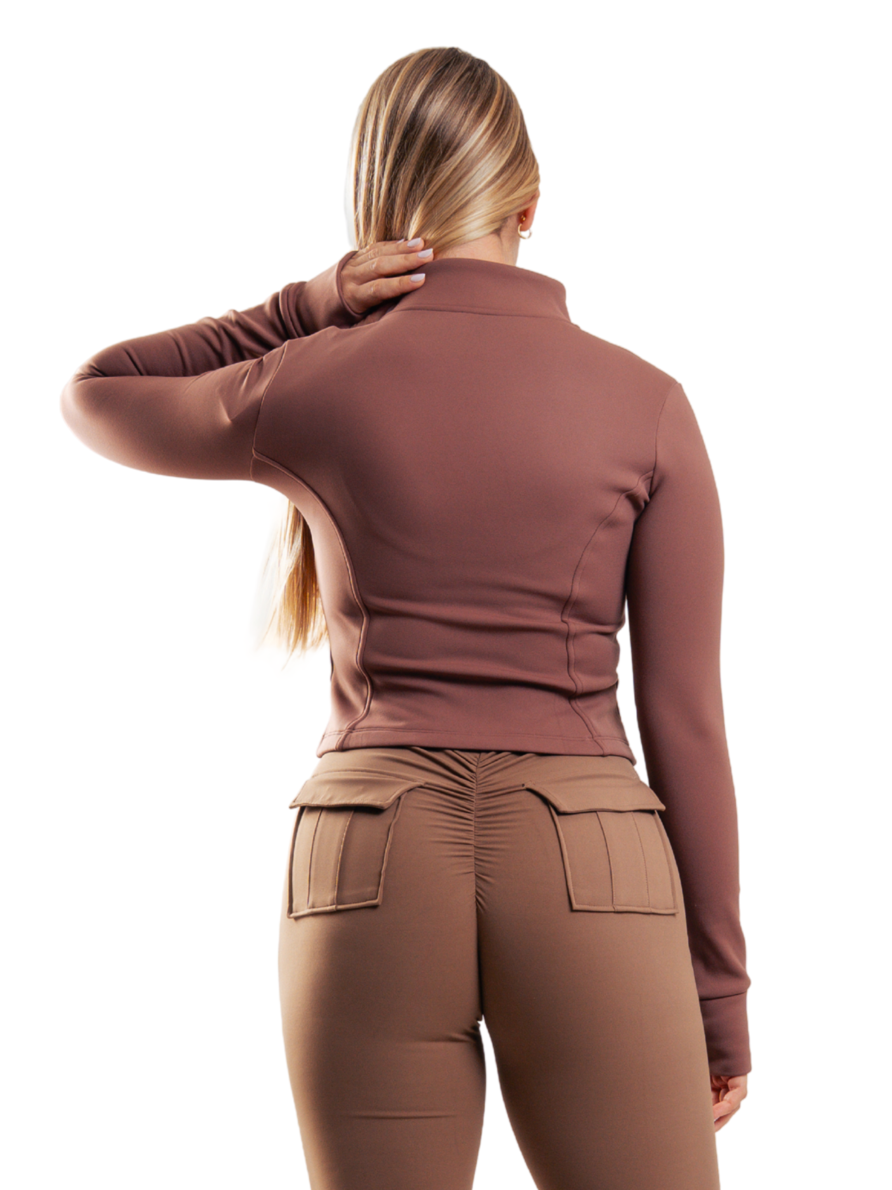 SUETER ZIP CLOUD HERO MARRON