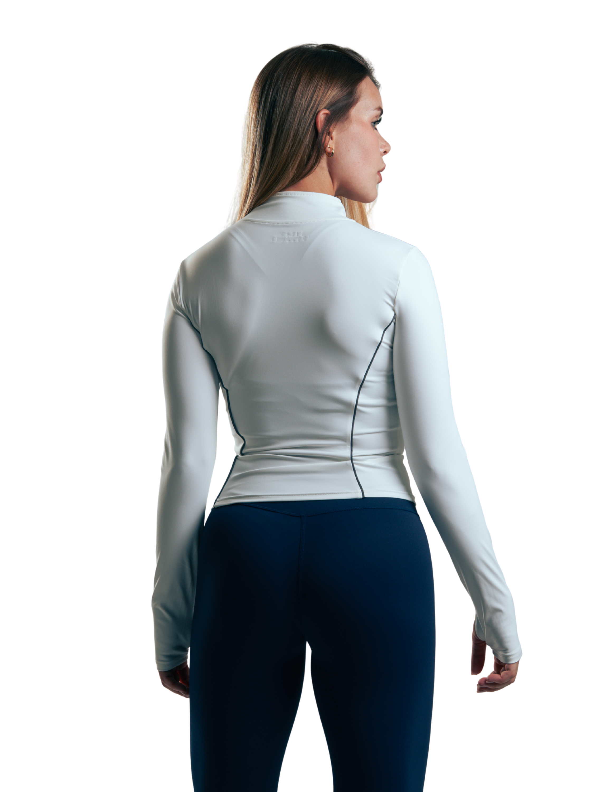 SUETER REFLE ZIP HERO BLANCO