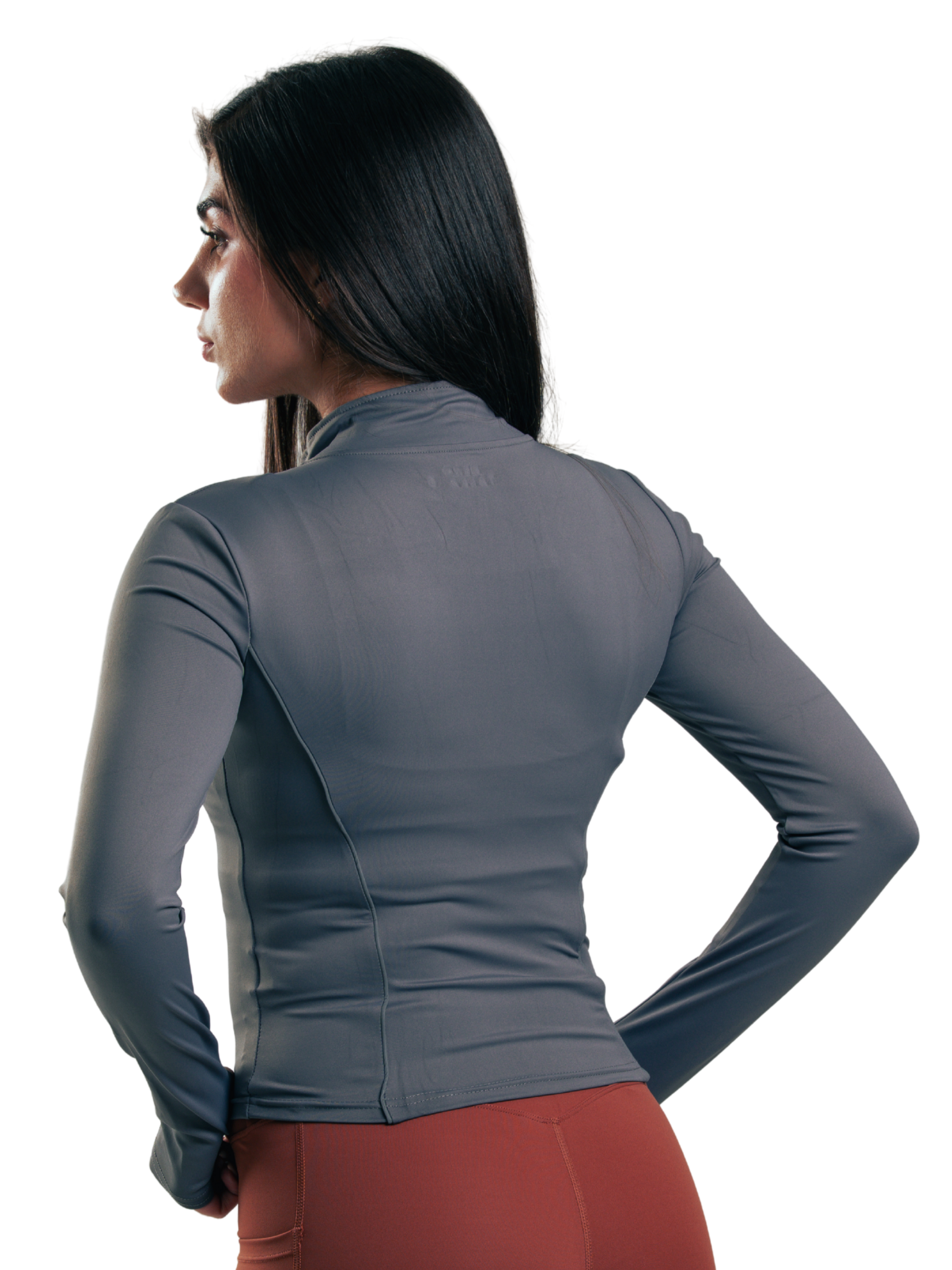 SUETER REFLE ZIP HERO GRIS