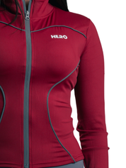 SUETER REFLE ZIP HERO ROJO