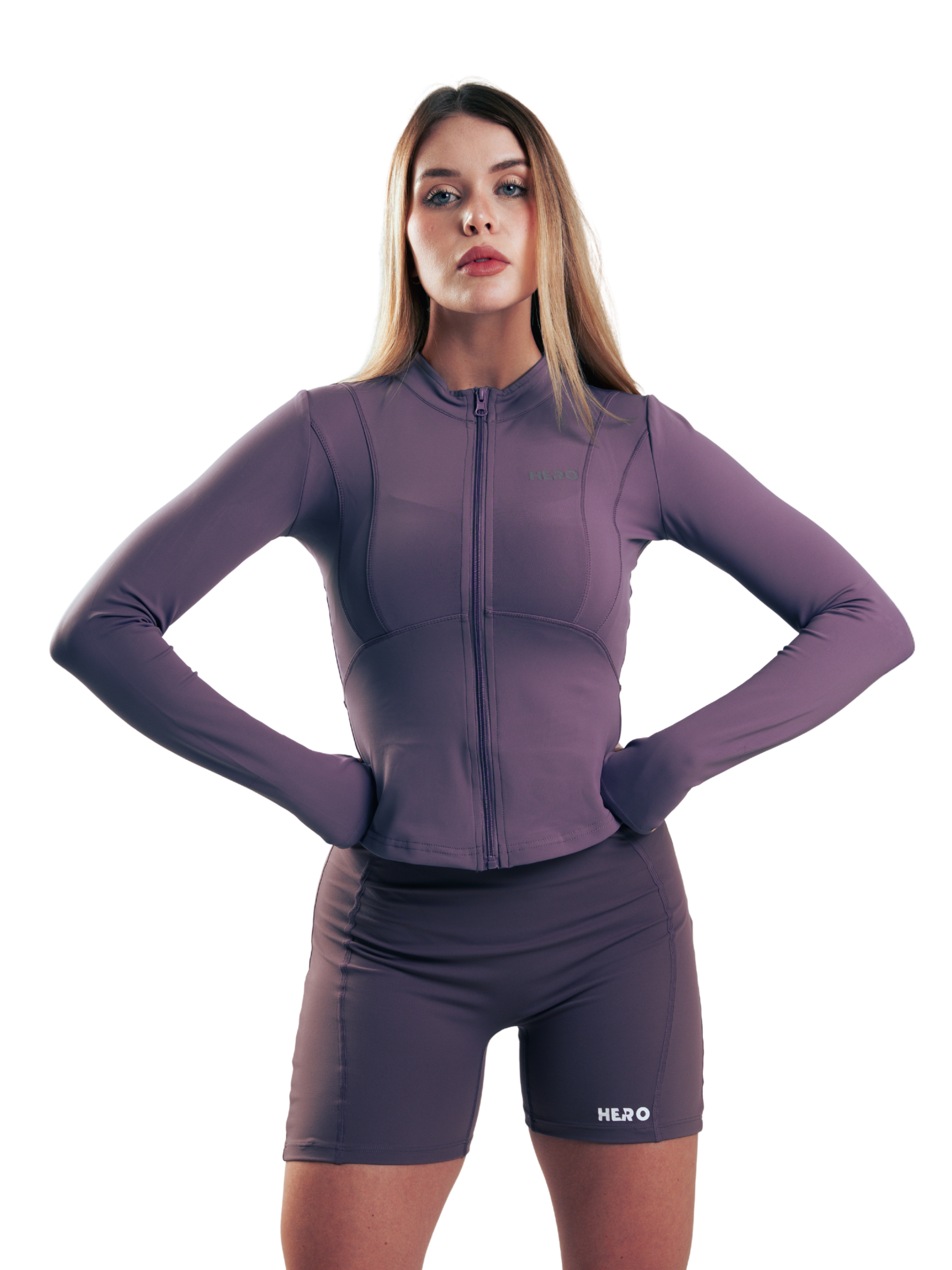 SUETER RUNNING THUMB HERO MORADO