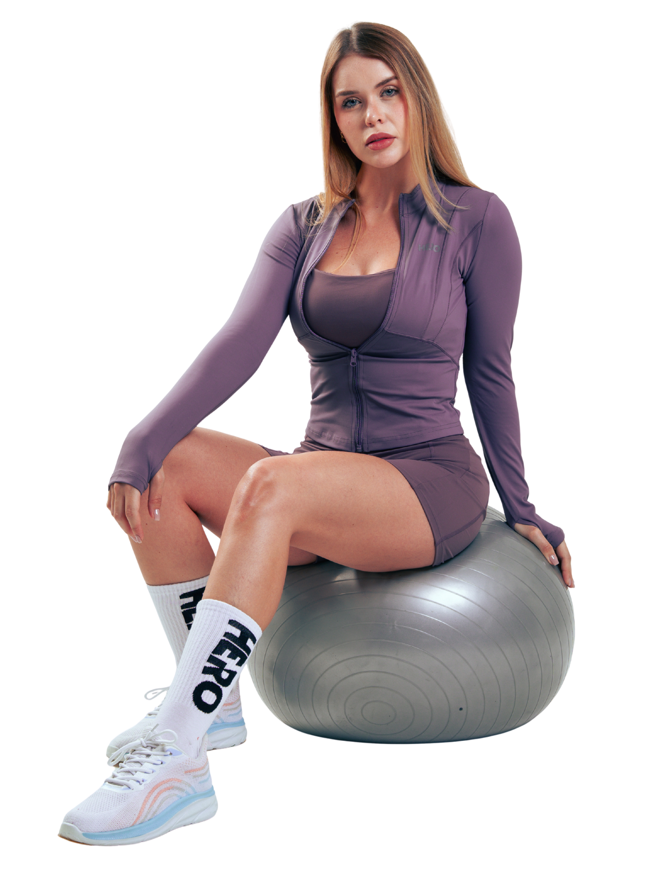 SUETER RUNNING THUMB HERO MORADO