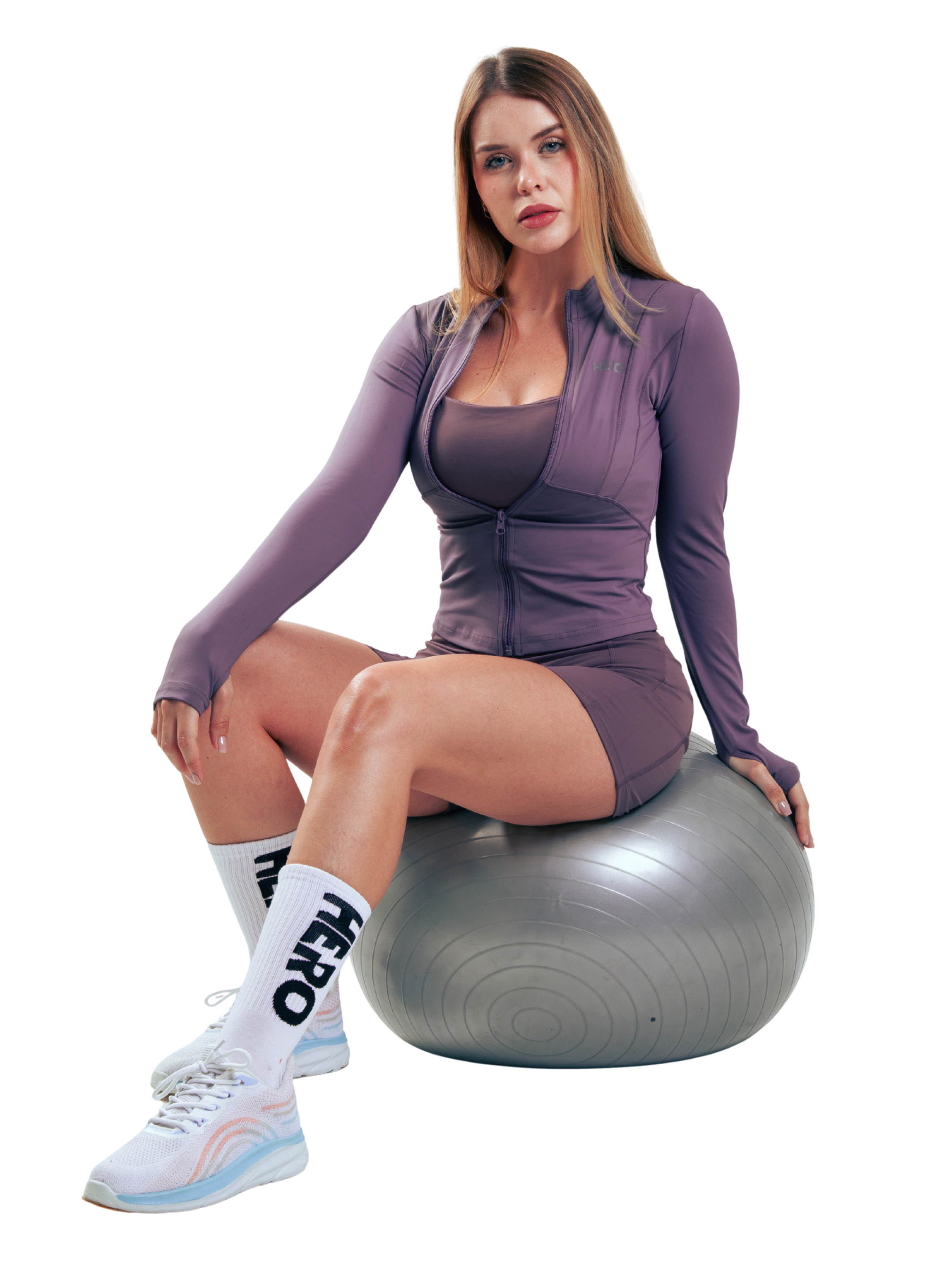 SUETER RUNNING THUMB HERO MORADO