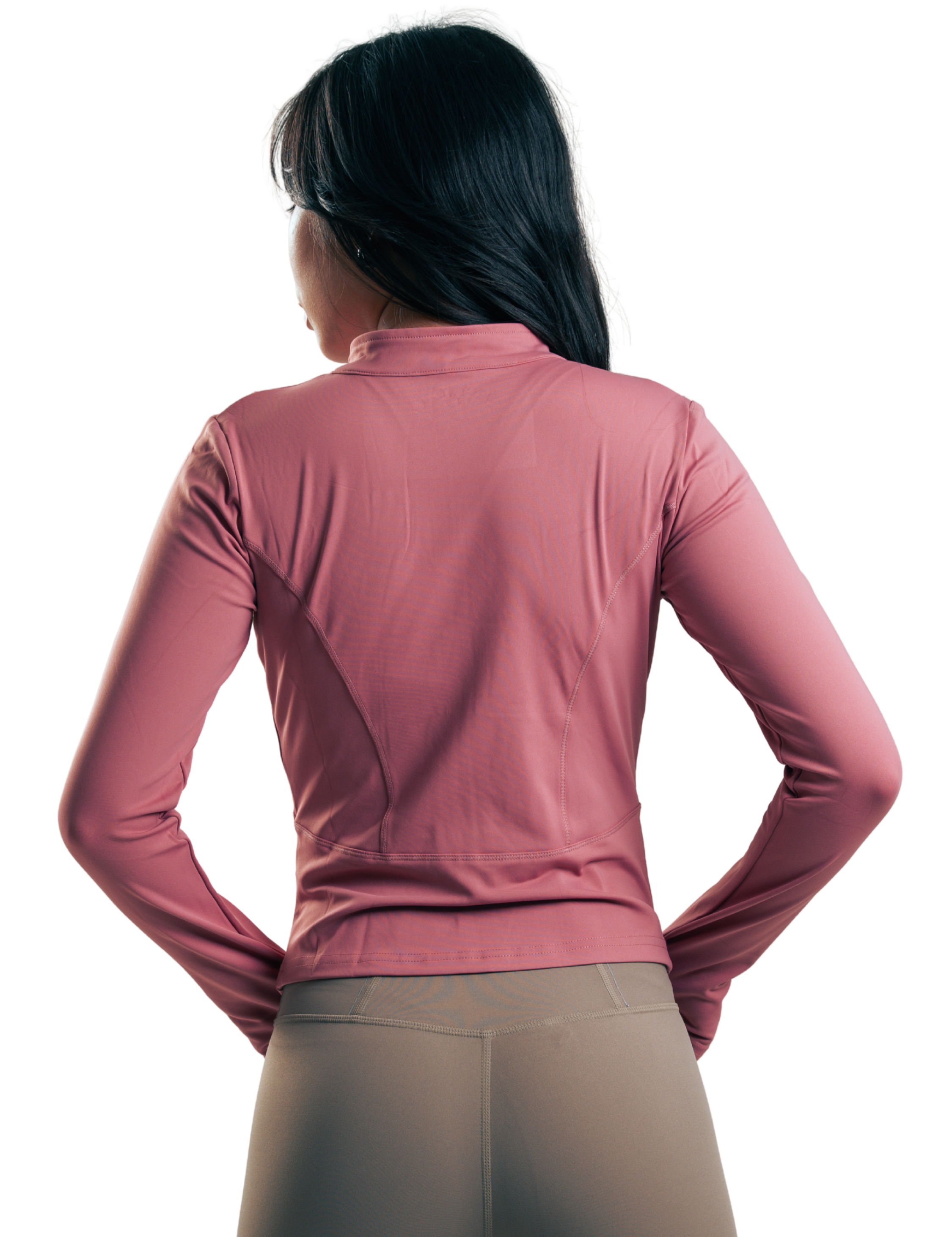 SUETER RUNNING THUMB HERO ROSADO