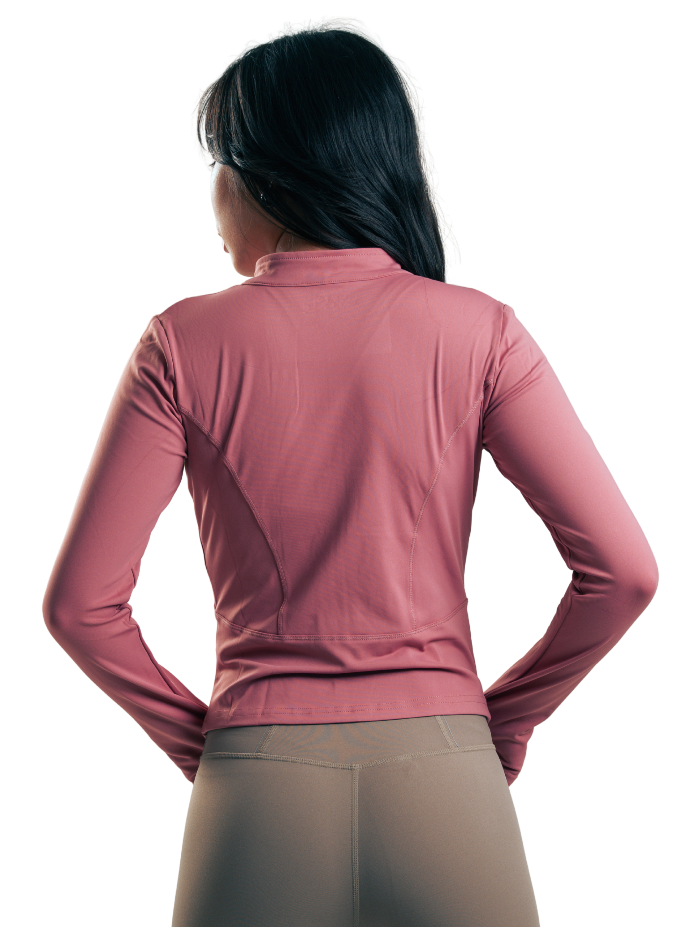 SUETER RUNNING THUMB HERO ROSADO