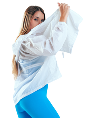 CHAQUETA AIR FIT BLANCA