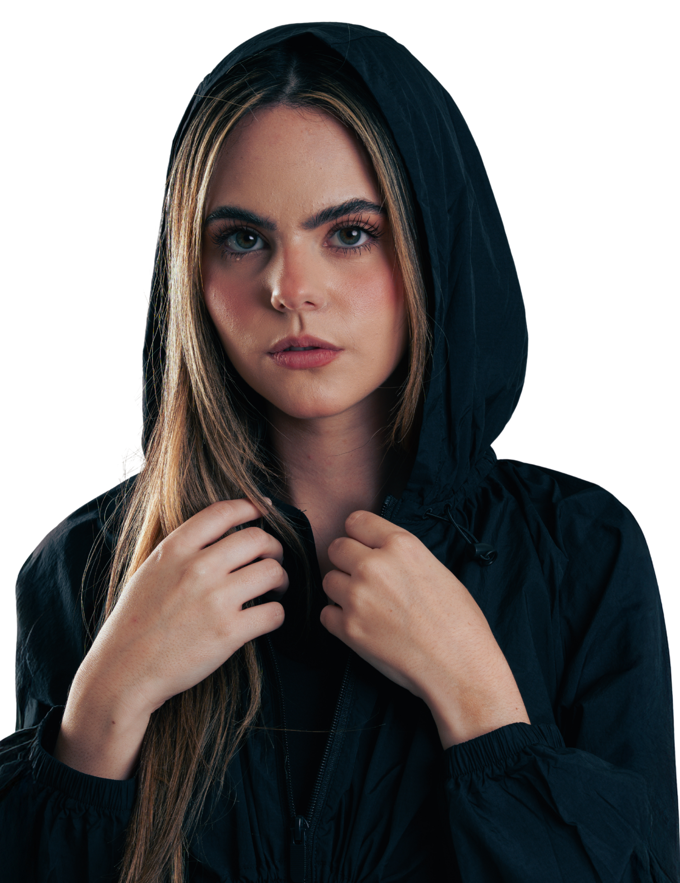 CHAQUETA AIR FIT NEGRA