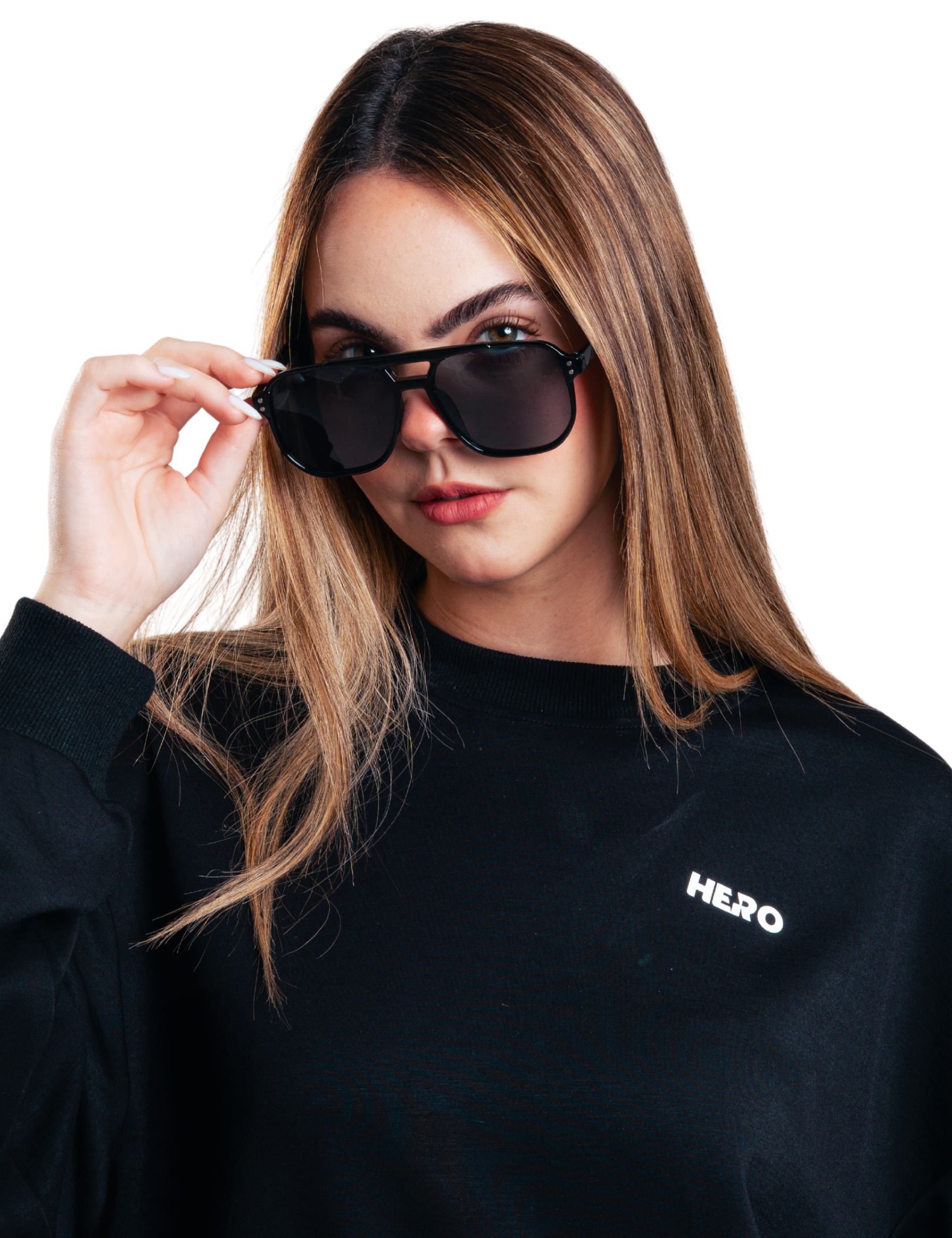SWEATER SPORTY HERO NEGRO