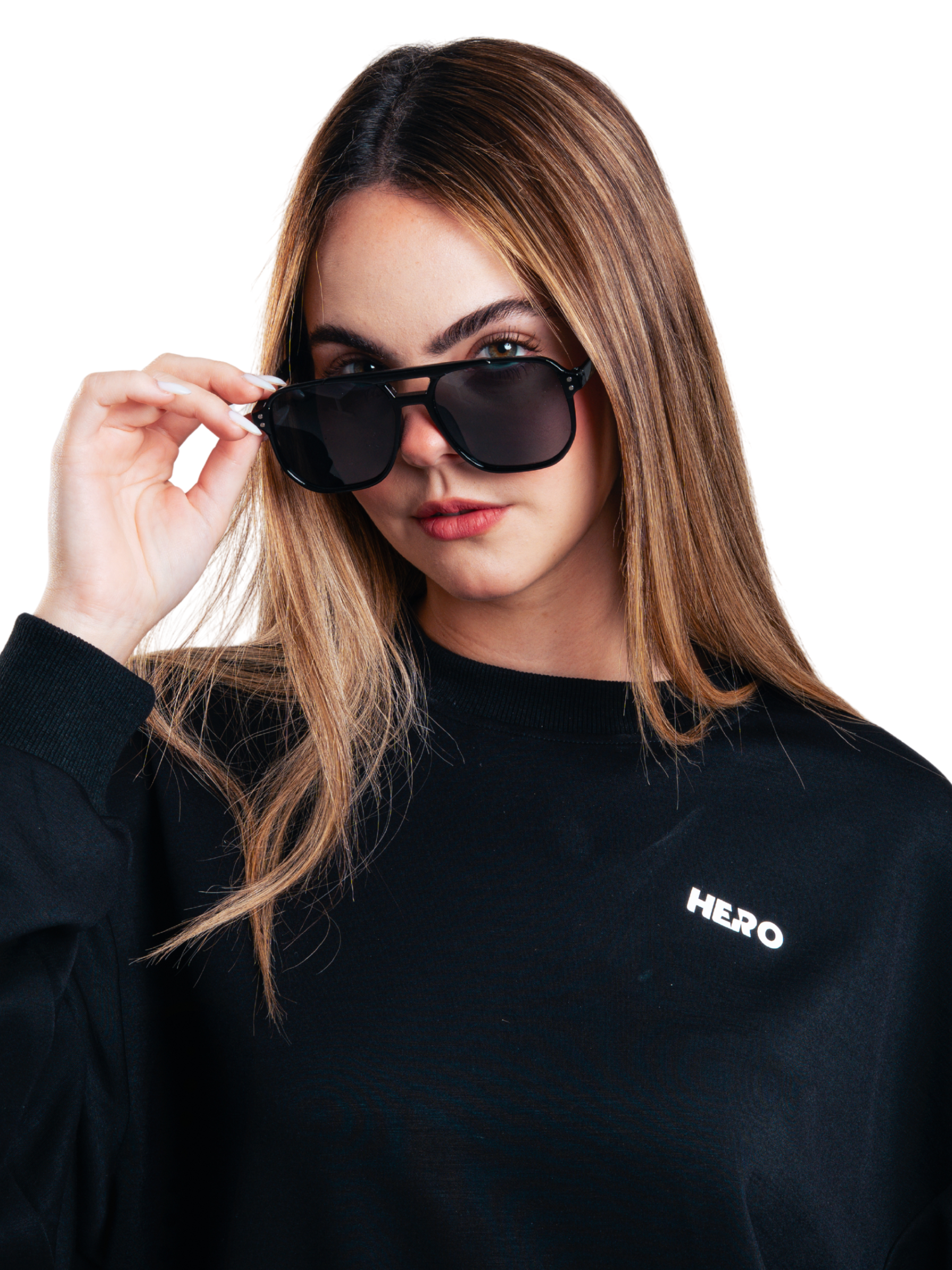 SWEATER SPORTY HERO NEGRO