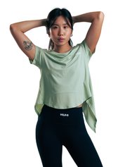 T-SHIRT BACK SLIT HERO VERDE