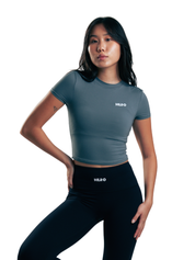 TEE RUNNING FIT HERO GRIS