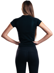 TEE SLIM ZIP HERO NEGRO