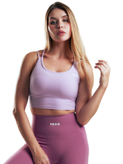 TOP BASIC STRETCH HERO ROSADO