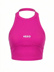 TOP CUELLO REDONDO HERO ROSADO