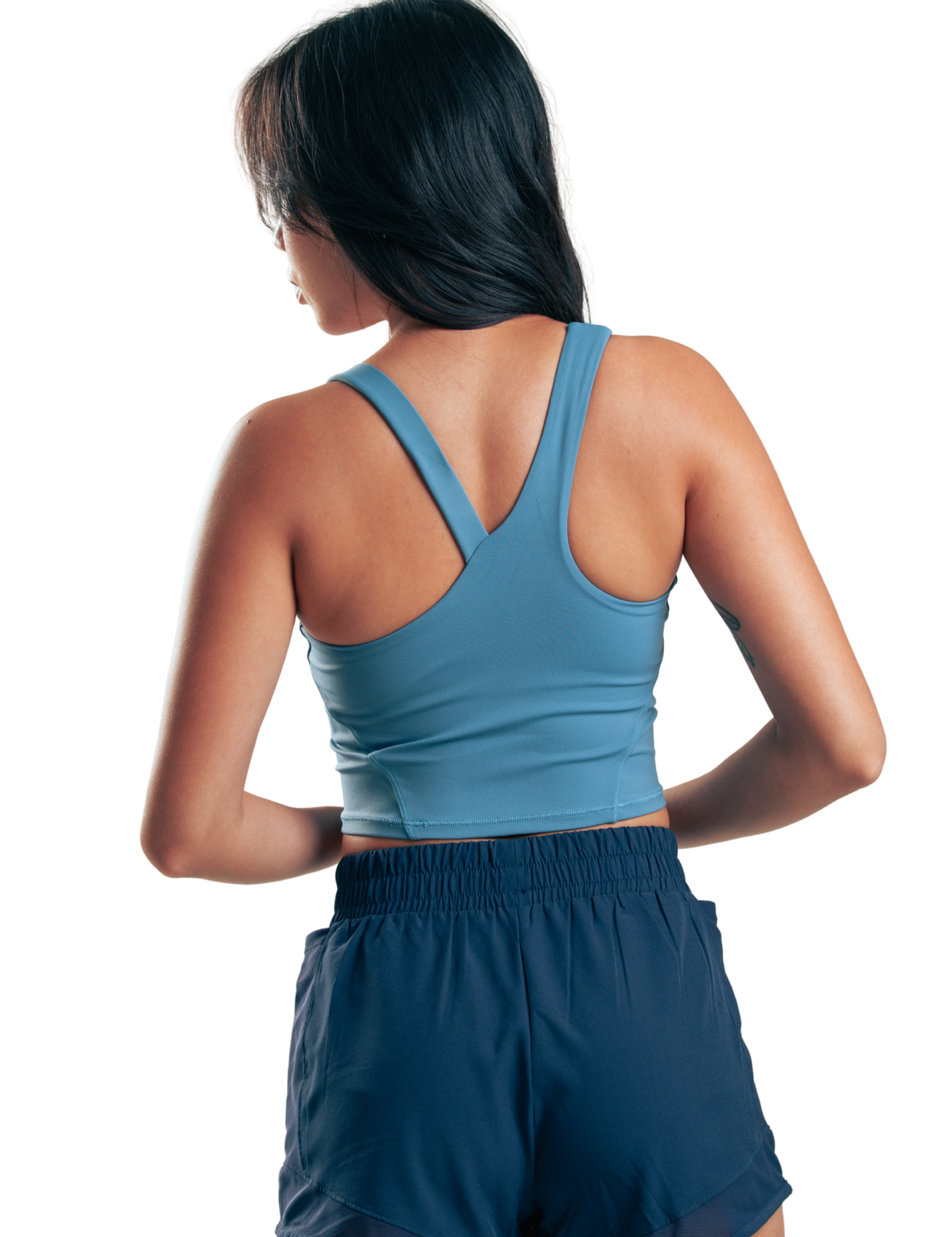 TOP CROSS BACK HERO AZUL