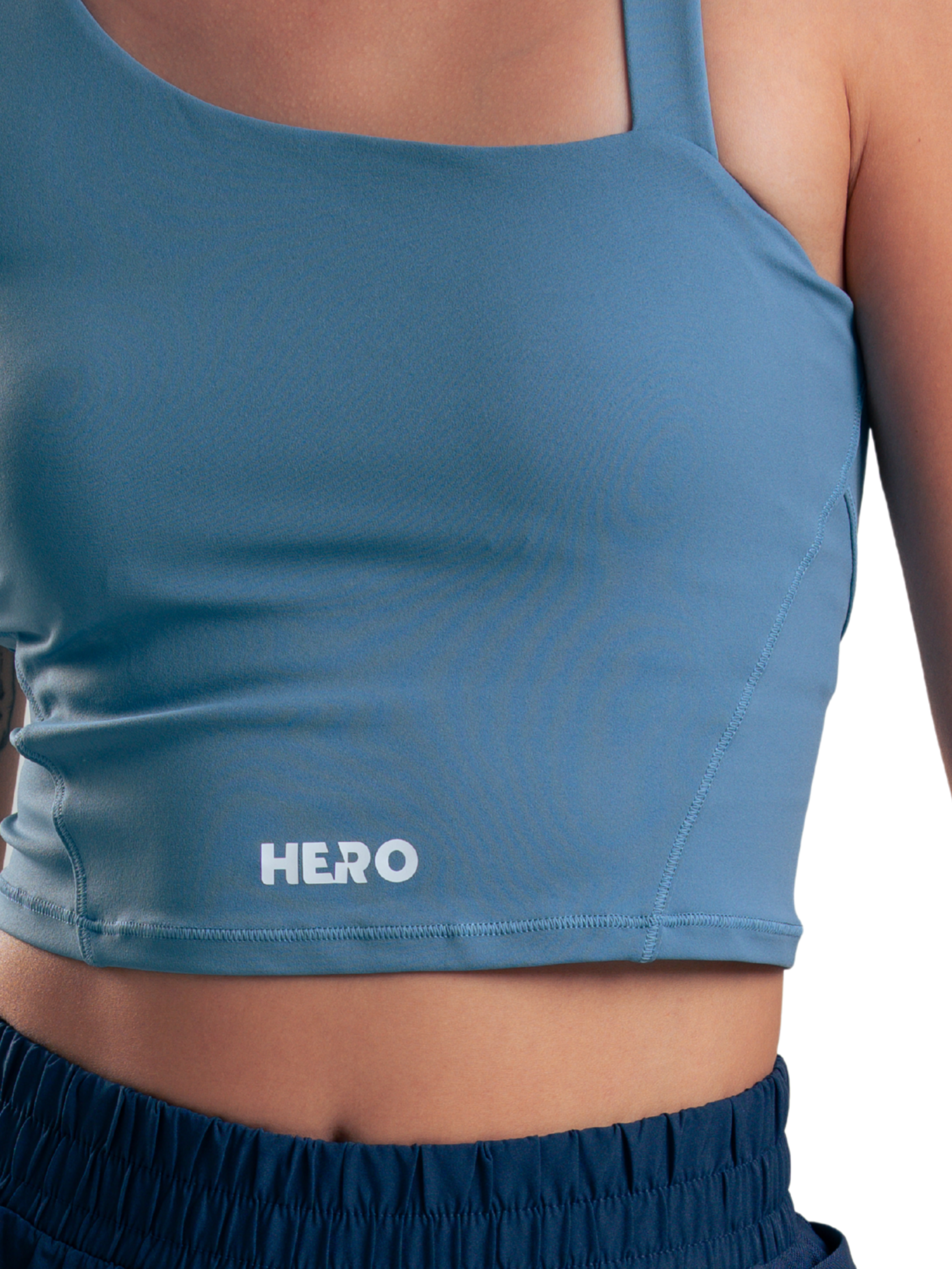 TOP CROSS BACK HERO AZUL