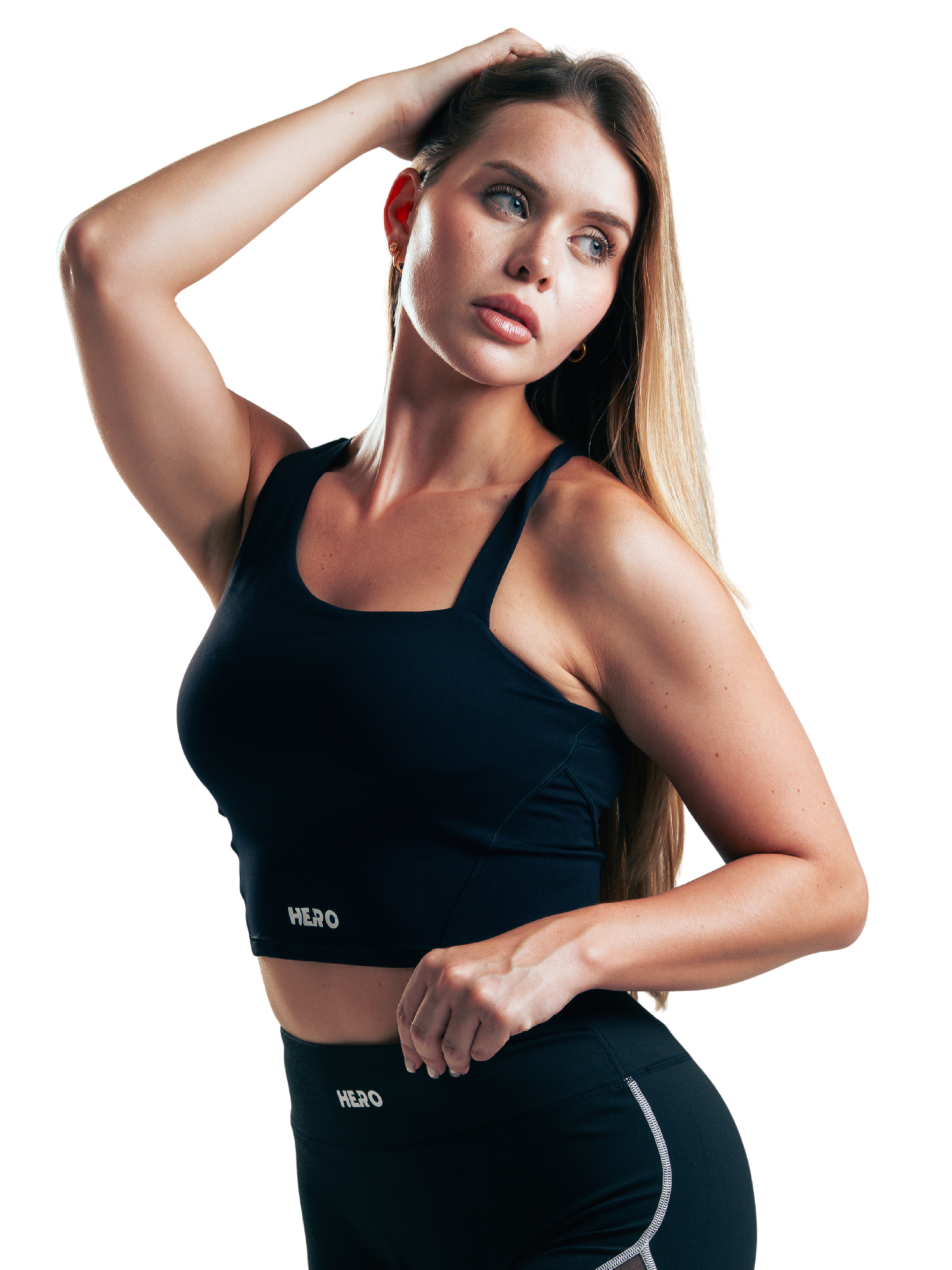 TOP CROSS BACK HERO NEGRO