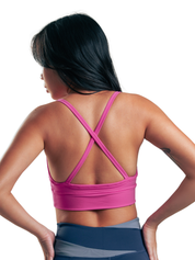 TOP CROSS BACK V HERO FUCSIA