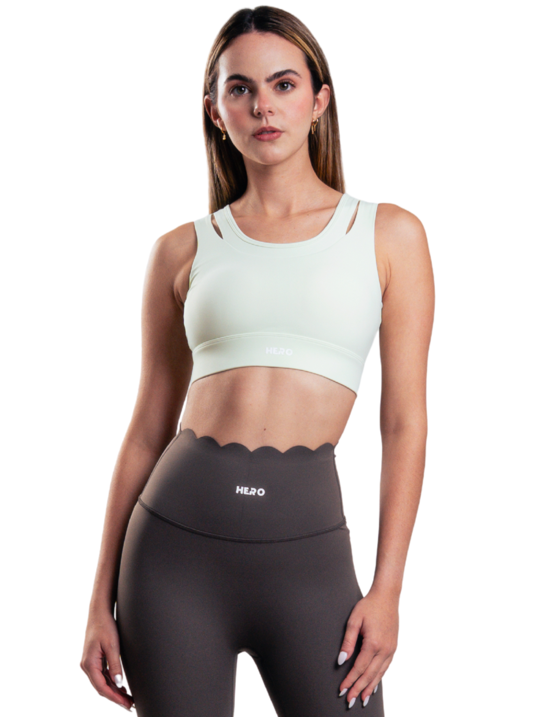 TOP HALTER PRO HERO VERDE