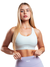 TOP PEACH BUCKLE HERO BLANCO