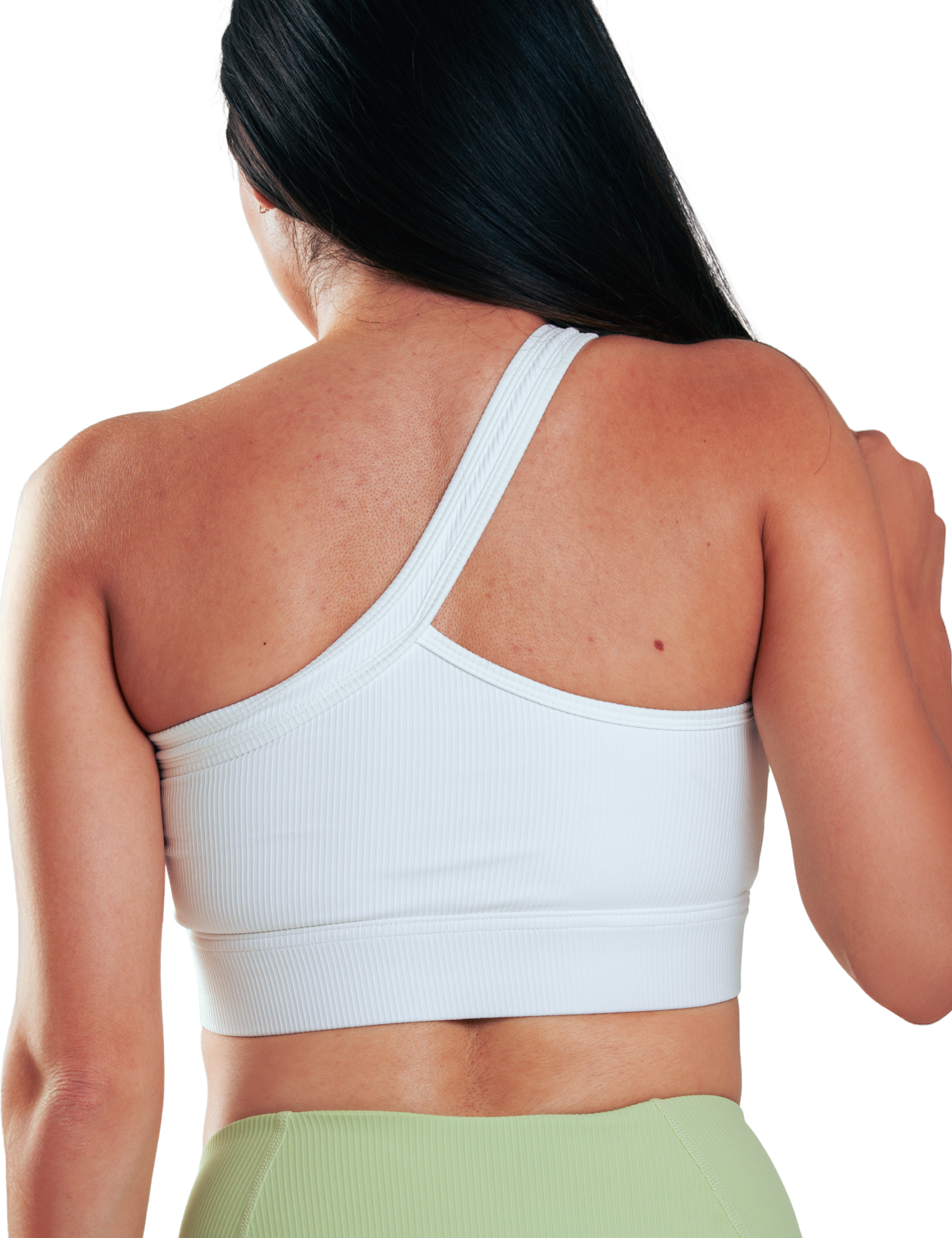 TOP RIBBED STRAP HERO BLANCO