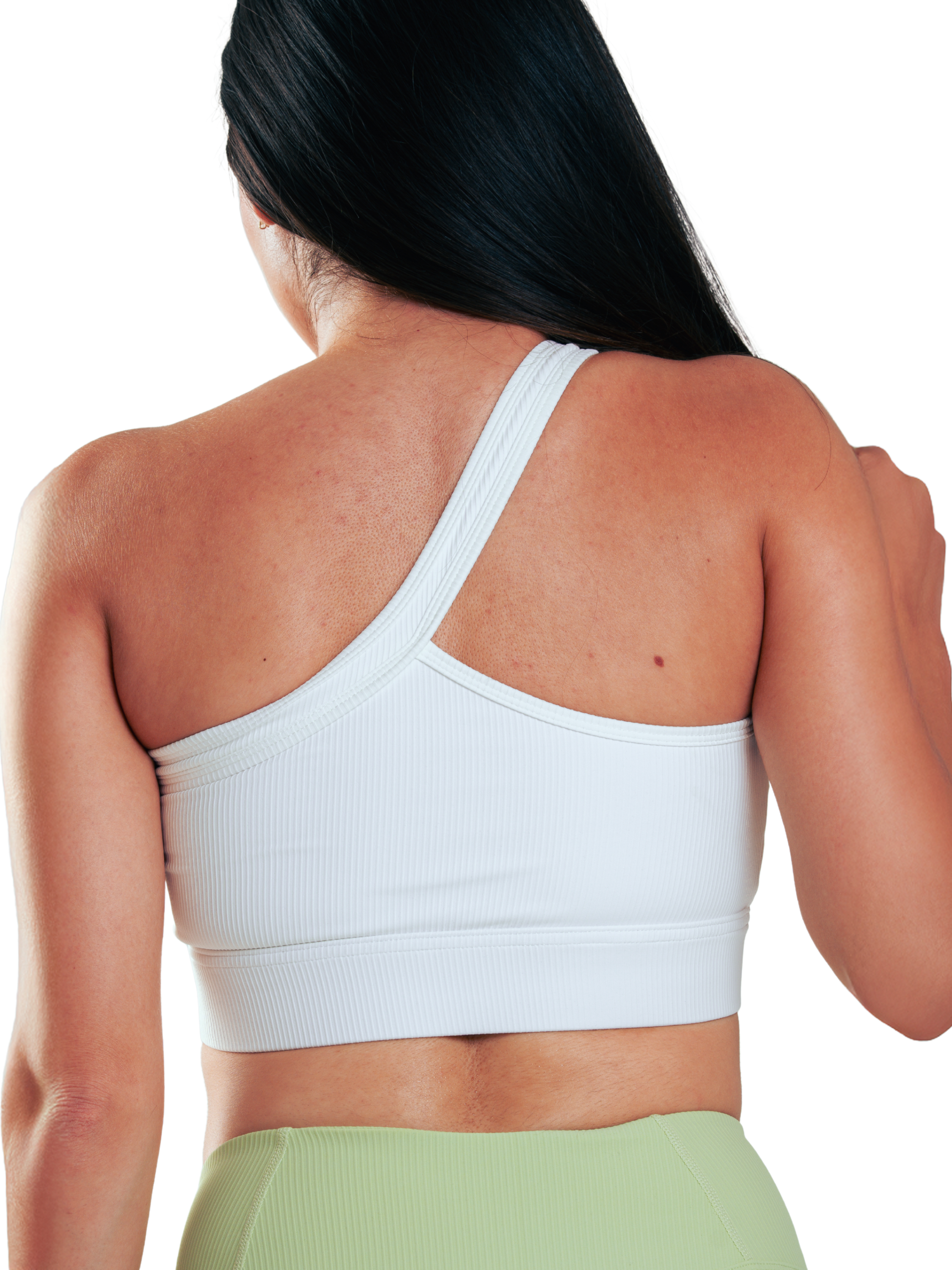 TOP RIBBED STRAP HERO BLANCO