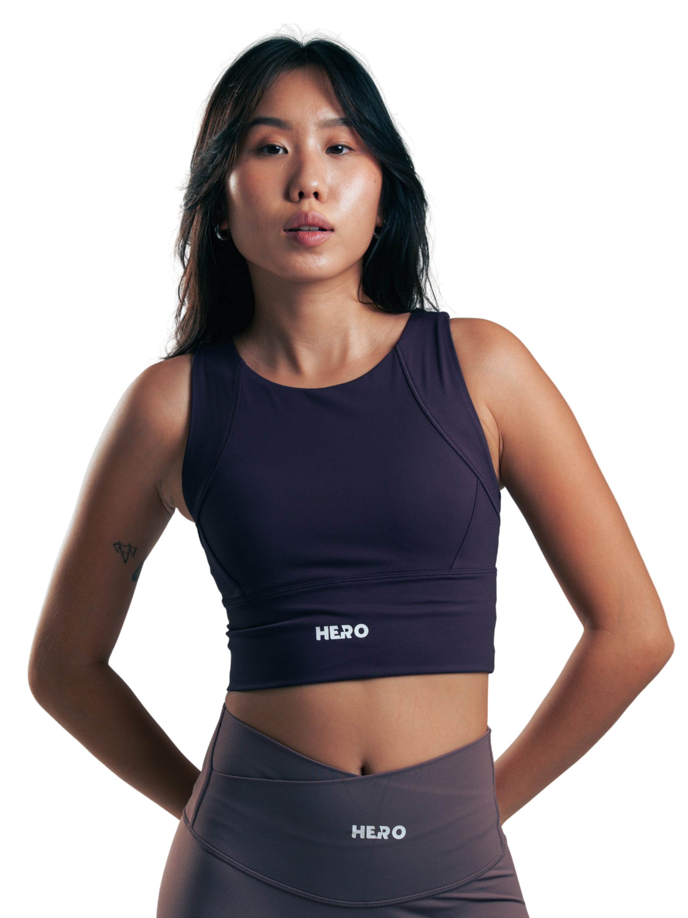 TOP SECUNECK HERO MORADO