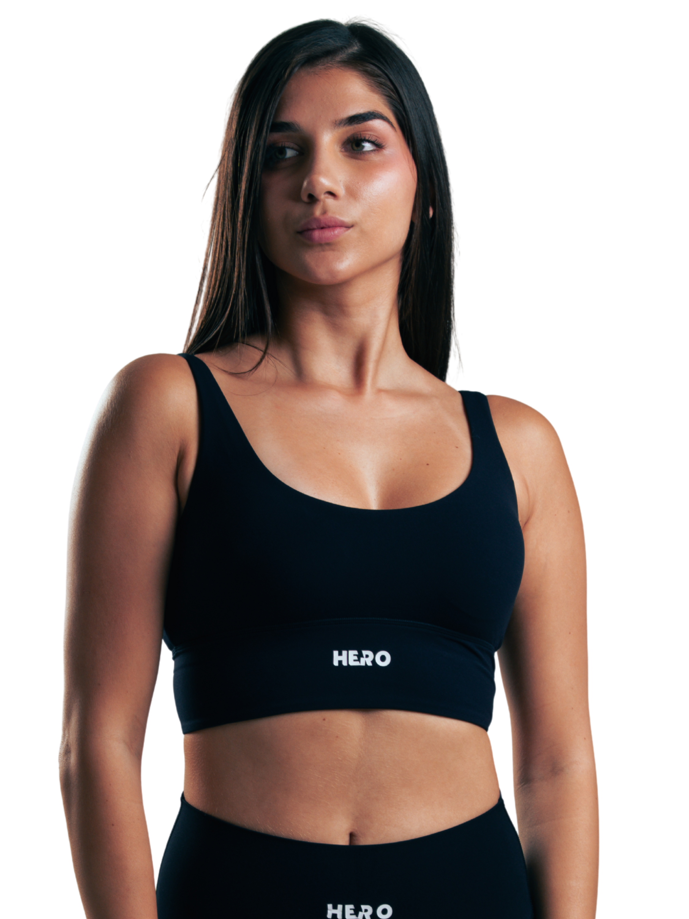 TOP SPORT CLOSED HERO NEGRO