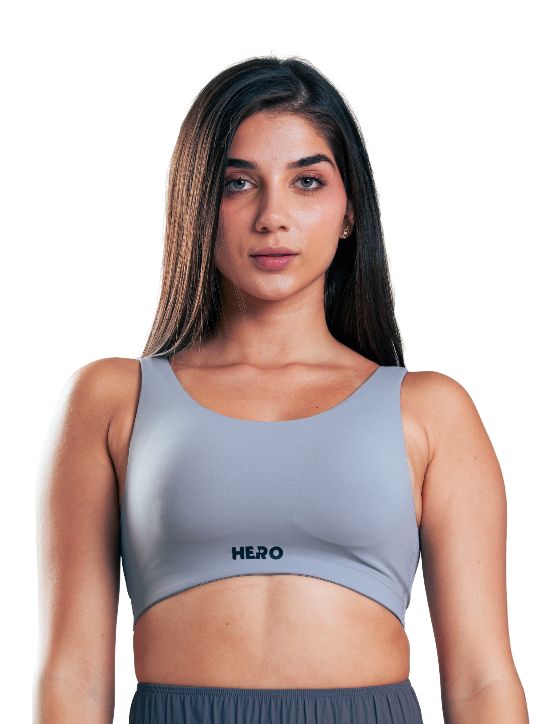 TOP UNECK TANK HERO GRIS