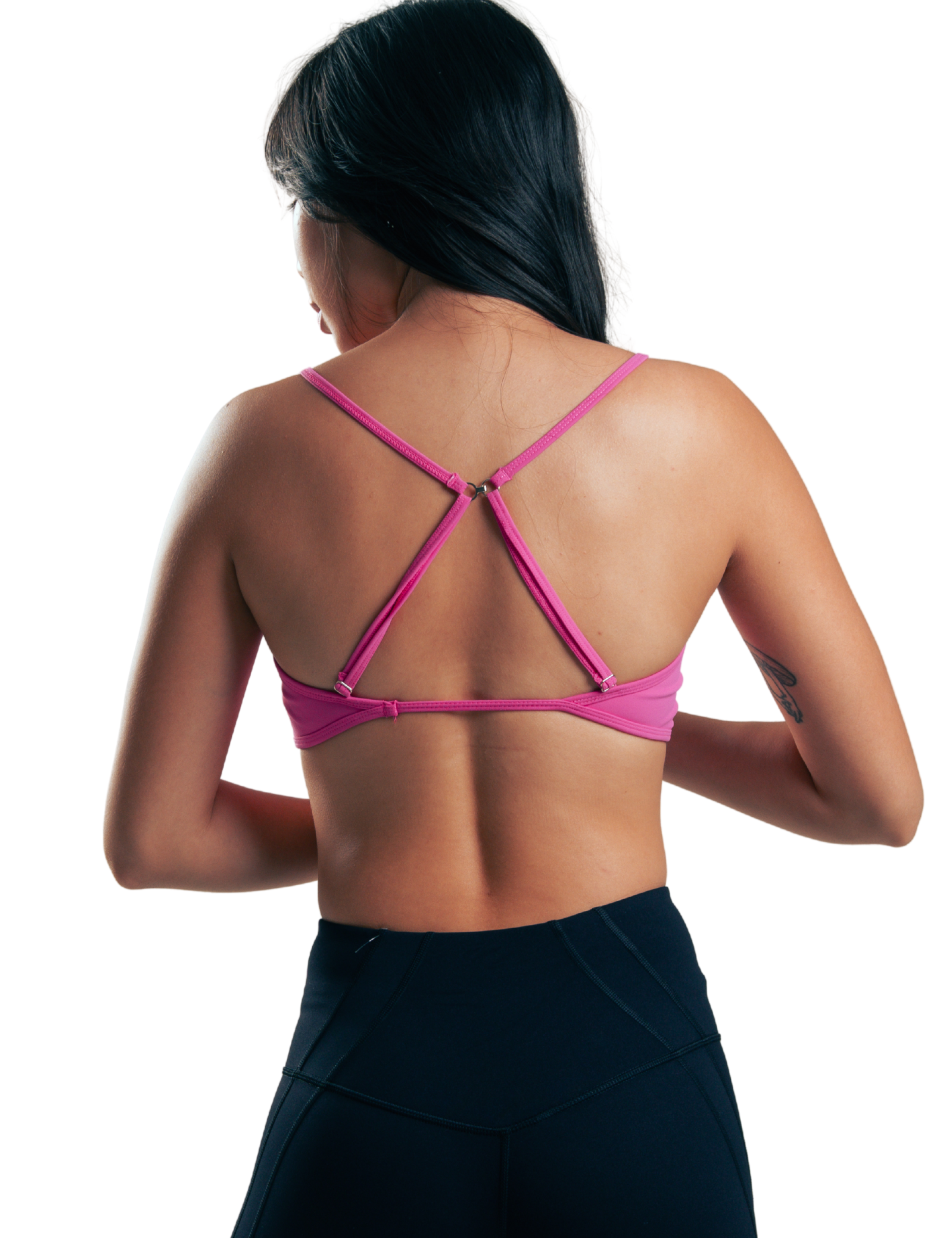 TOP X BACK FIT HERO FUSCIA