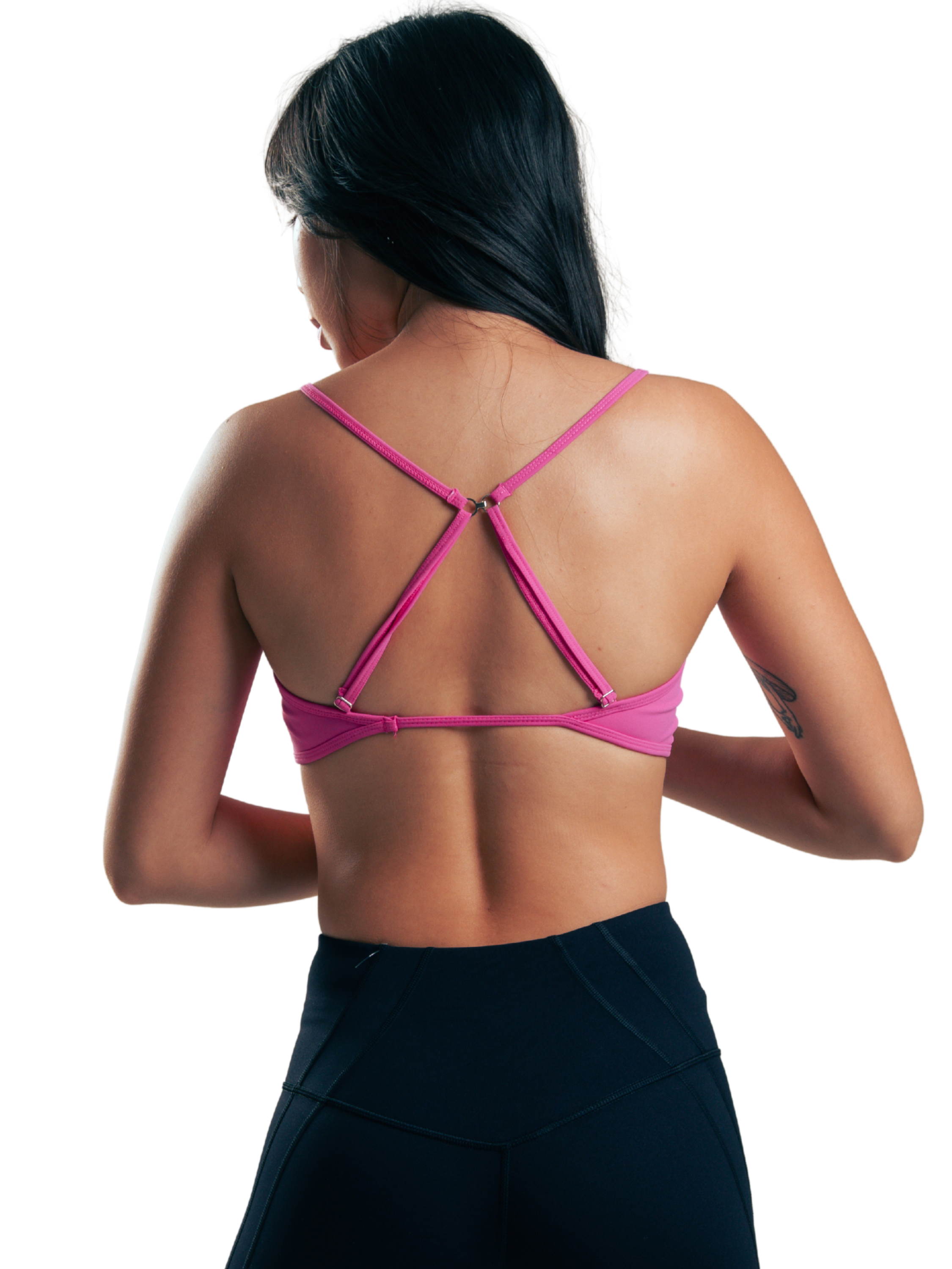 TOP X BACK FIT HERO FUSCIA