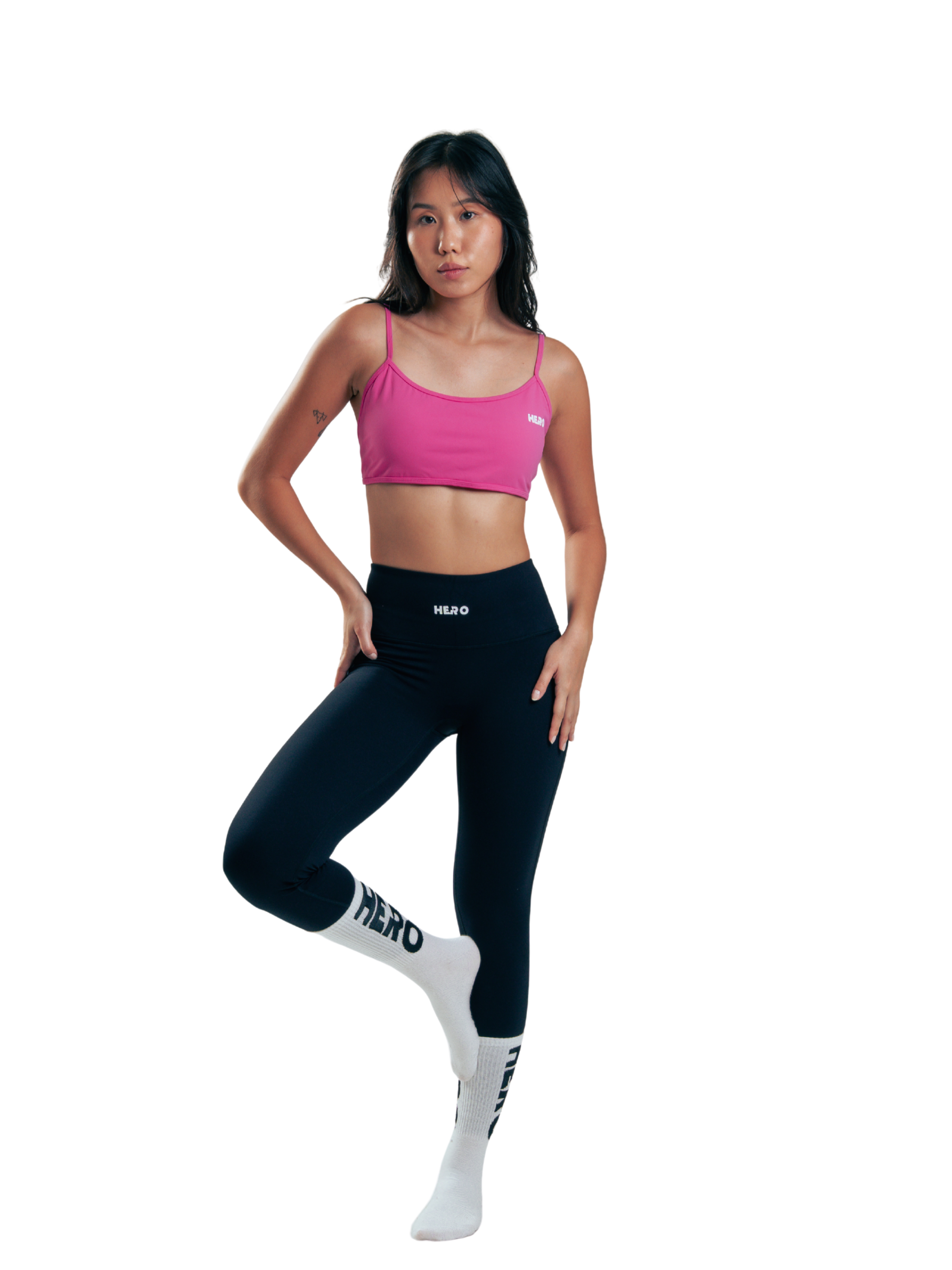 TOP X BACK FIT HERO FUSCIA