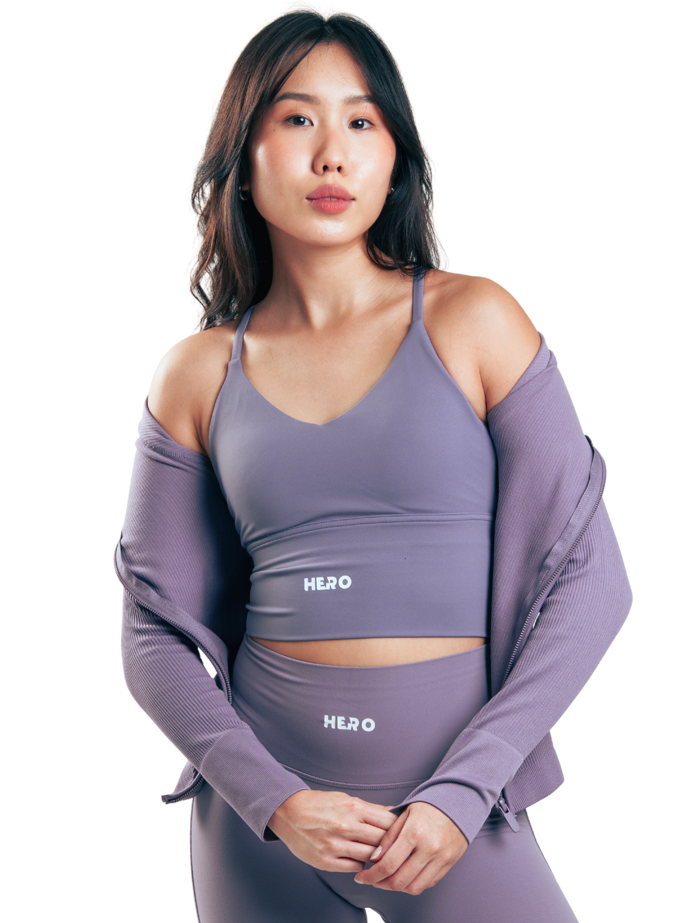 TOP X BACK HERO LILA