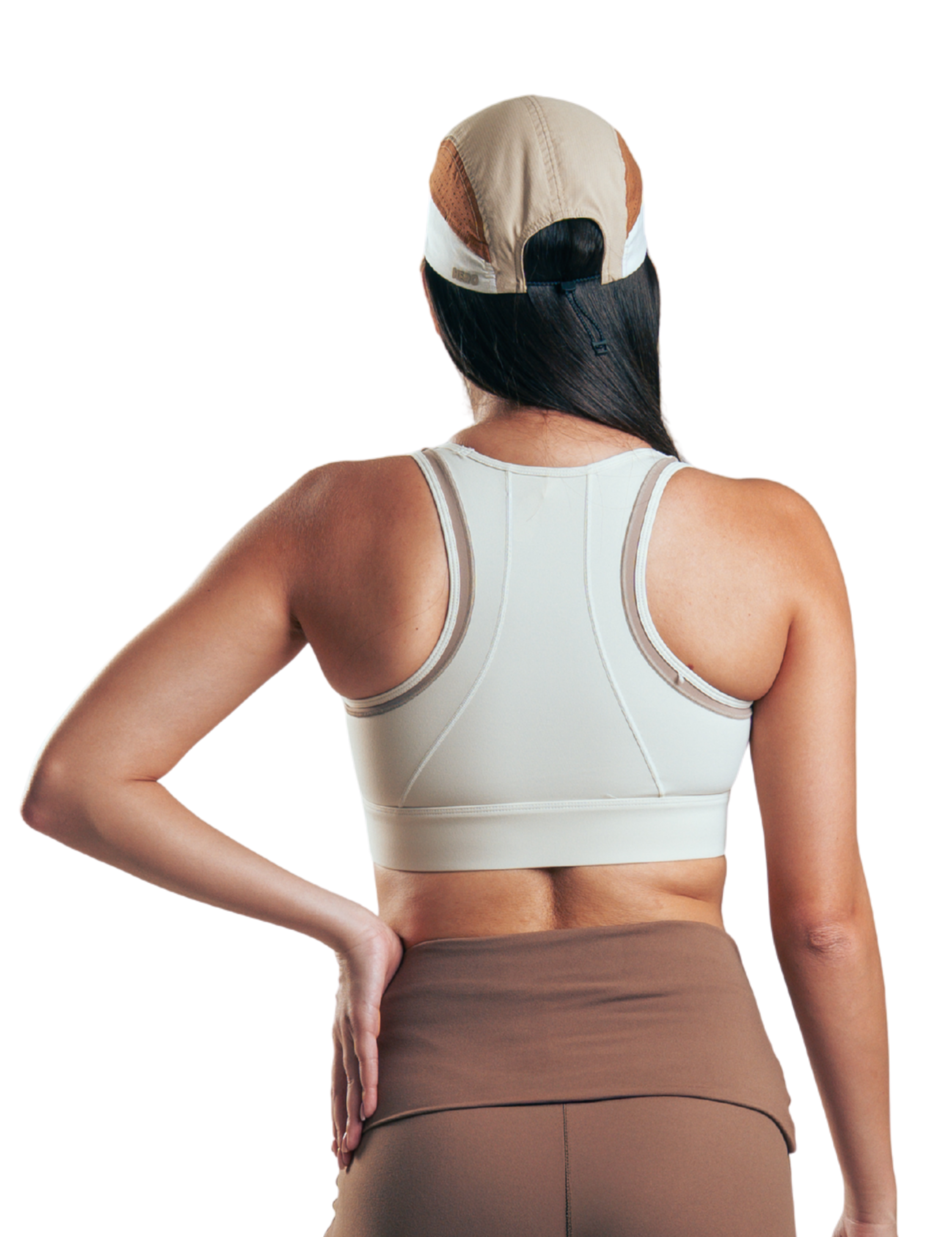 TOP YOGA RETRO HERO BEIGE