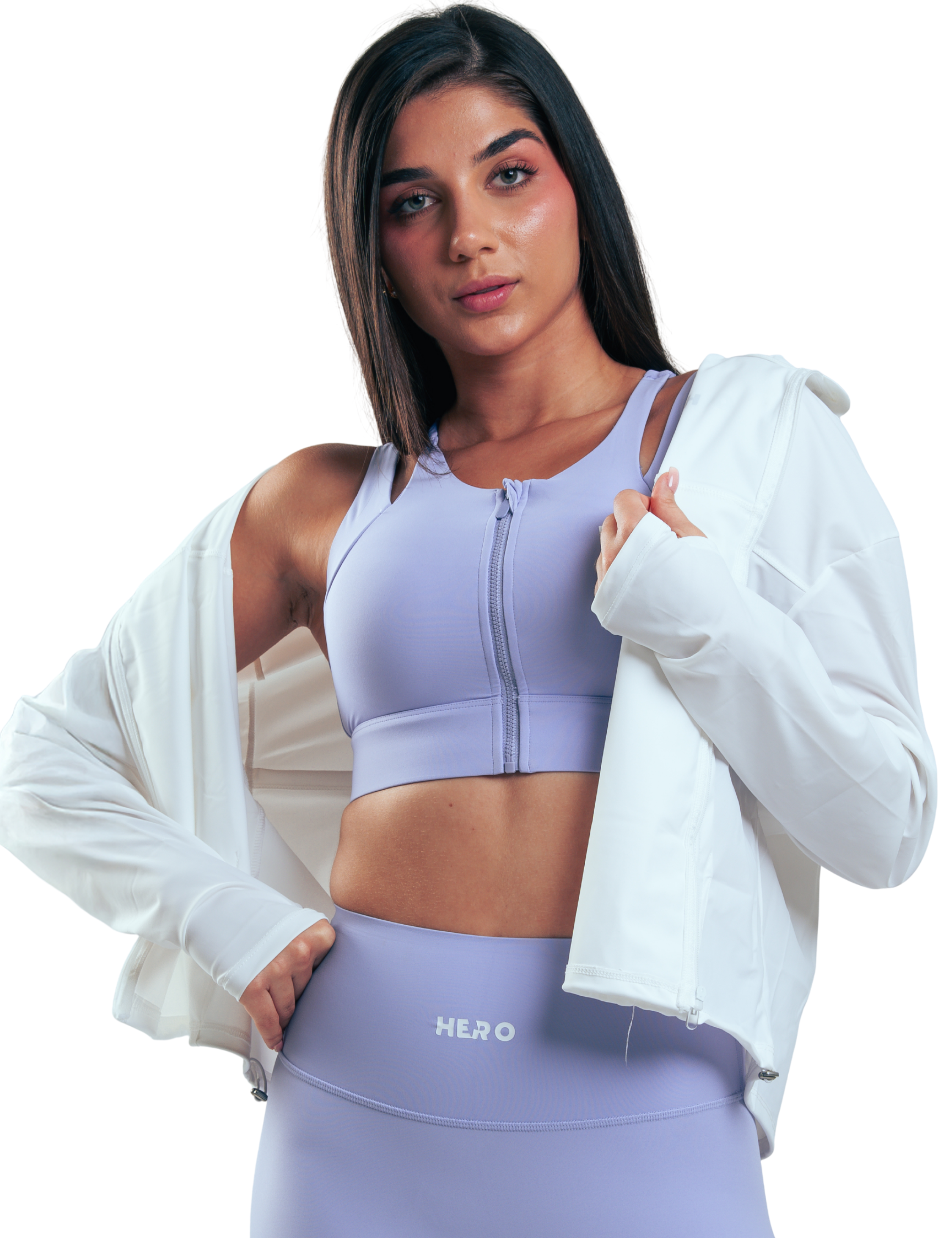 TOP ZIPPER TWO STRAPS HERO LILA