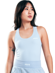 T SHIRT TANK SLIM HERO AZUL