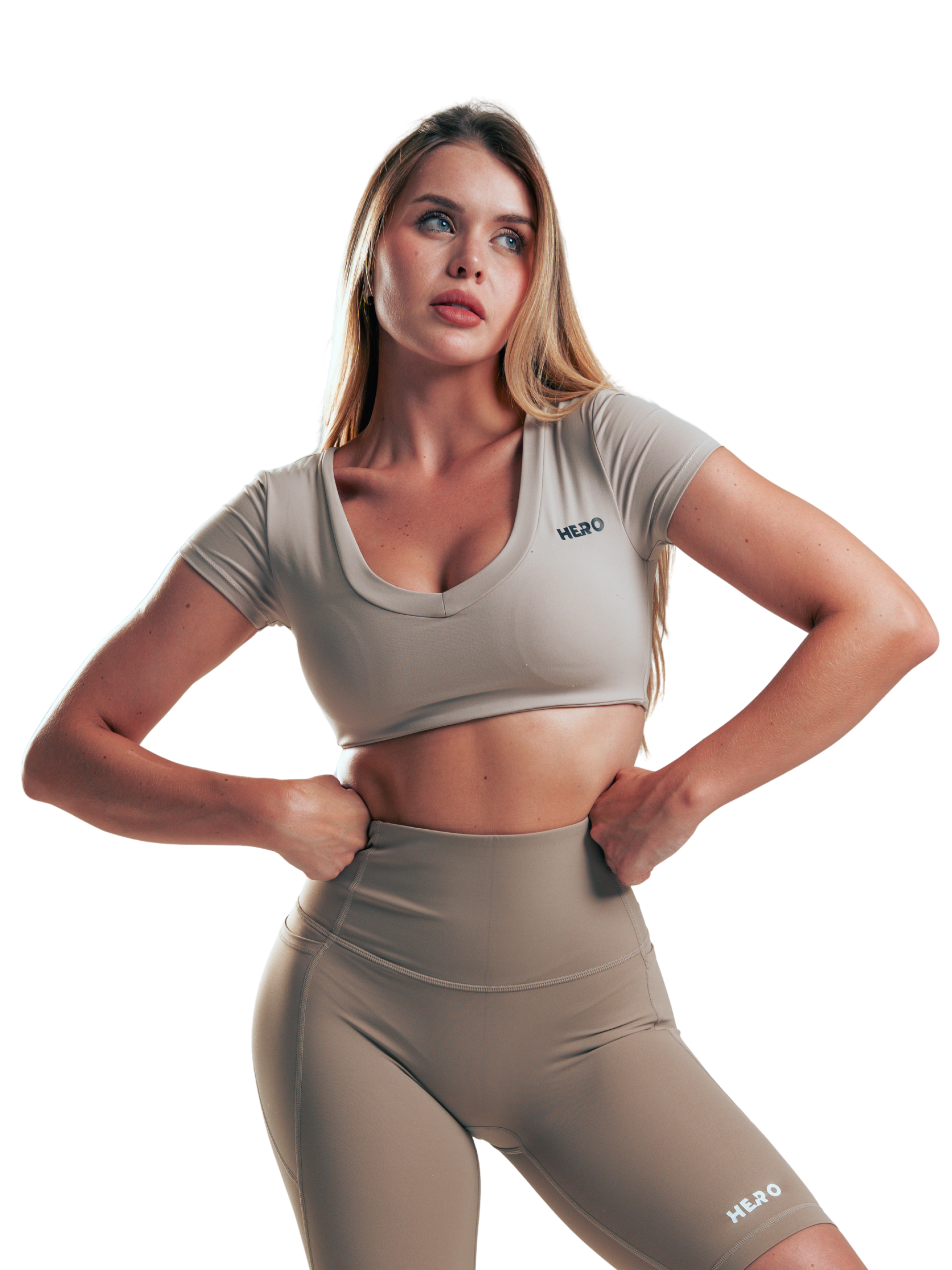 T SHIRT U FIT HERO BEIGE