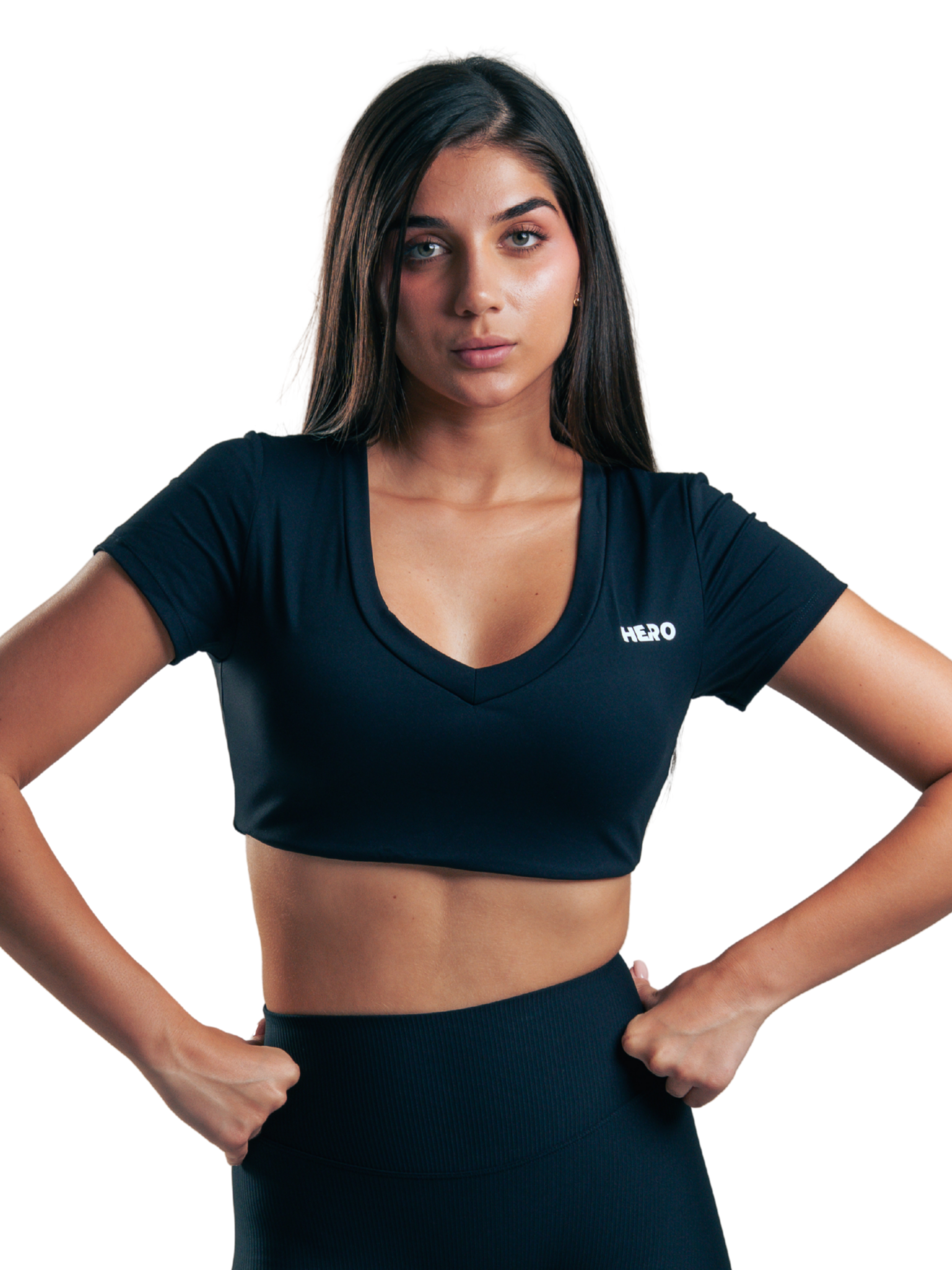 T SHIRT U FIT HERO NEGRO