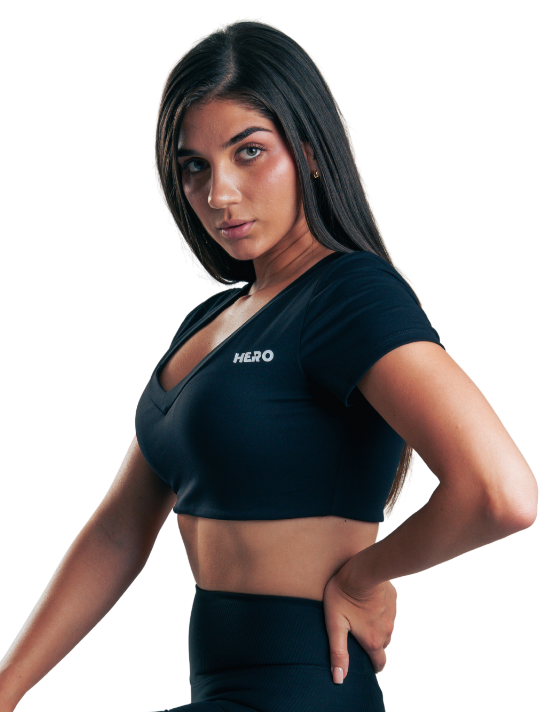 T SHIRT U FIT HERO NEGRO